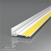 LIKOV Okenní lišta začišťovací 6mm se sníženou hranou PS-VHR omítka 6mm, délka 2,4m LIKOV Okenní lišta začišťovací 6mm se sníženou hranou PS-VHR omítka 6mm, délka 2,4m